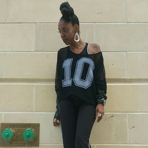 Tops - ๐SALE 2/$30! ๐ "MESHY SEXY" JERSEY TOP Tops - ๐SALE 2/$30! ๐ "MESHY SEXY" JERSEY TOP